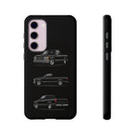 Black Silverado Classic Pickup Tough Phone Case for Chevy Truck Fans