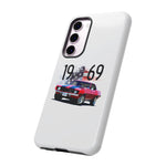 1969 Camaro Z28 American Flag Muscle Tough Phone Case Cover