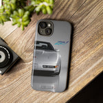 Silver C4 ZR1 Front View phone case | tough case for Vette Drivers