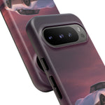 Soft White C3 Corvette Mauve Sky Phone Case