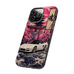 Pearl White NSX Phone Case, Cherry Blossom Torii Art Tough Cover