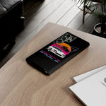 Retro IROC-Z Camaro phone case | 80s sunset palm car design