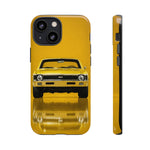 Nova SS Phone Case Yellow, Classic 70s Muscle Car Cover, Gift for Him