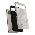 White Marble Pattern Phone Case | Tough Cover