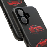 Red 370Z Sports Coupe Tough Phone Case for JDM Enthusiasts
