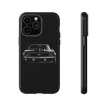 1969 Camaro Black Restomod Front Tough Phone Case Cover Gift