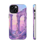 Roman Ruins Pastel Sky Vaporwave Art Tough Phone Case