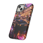 Vegas Strip Corvette Night Phone Case Neon Tough Case
