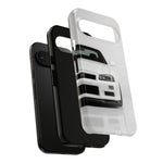 White Skyline Phone Case, R34 GTR 90s JDM Legend Tough Cover for Men, Gift