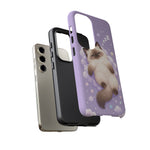 Ragdoll Sleepy Blue Eyes Kawaii Cat Art Tough Phone Case