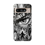 Manga Speed Lines Art Tough Phone Case