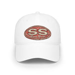 SS Badge Cap Distressed Vintage Chevy Super Sport Baseball Hat Classic Muscle Car Gift