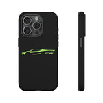 Lime Green C8 Corvette Phone Case for Chevy Fans, Tough Protective Cover