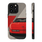 Bright Red C4 Vector Tough Phone Case