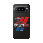 VintageDatsun 510 Racing Stripe JDM Tough Phone Case Cover Gift