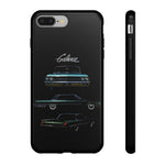 1961 Galaxie Classic Car Phone Case | Vintage Automotive Illustration