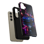Blue C7 Neon District Tough Phone Case
