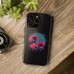 Great Dream Wave Circular Badge Vaporwave Phone Case – Japanese Aesthetic