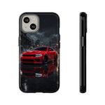 Charger Hellcat Widebody Red Rain Art Phone Case