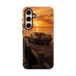 Sunset Skyline R32 on Pier phone case | Tough Covers