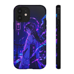 Neon Shrine Maiden phone case | Tough Case, anime vaporwave