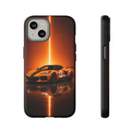 Z06 C8 Phone Case, Orange Racing Livery Studio Cover