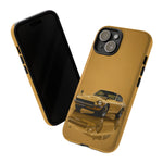 Antique Gold Fairlady Z Phone Case, Classic JDM Tough Cover