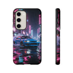Skyline GT-R Tokyo Rain JDM Night Art Tough Phone Case