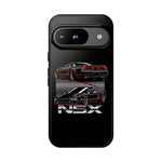 NSX Dual View Black Red JDM Sports Car Tough Phone Case Gift