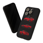 Red MR2 JDM Sports Car Phone Case Tough Multi View