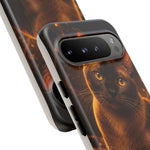 Burmese Golden Sable Portrait Art Tough Phone Case
