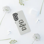 1989 Miata White Triple View Roadster Tough Phone Case Cover