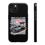 R34 Skyline GT-R Sakura Mountain JDM Tough Phone Case Gift