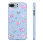 Stars Hearts 2000s Kid Metallic Art Tough Phone Case