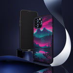 2 Rounds Canada Retina Artwork Vaporwave Phone Case – Landscape Aesthetic