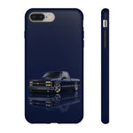Navy Blue Chevy OBS Truck Phone Case, Classic Cover