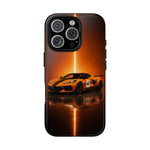 Z06 C8 Phone Case, Orange Racing Livery Studio Cover