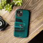 Teal Supra Phone Case, MK4 90s JDM Legend Tough Protective Cover for Men