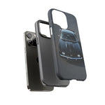 1969 Camaro SS Black Overhead Tough Phone Case Cover Gift Art