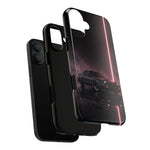FC RX-7 Pink Neon Fog Column Tough Case