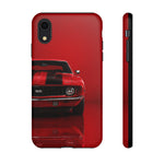Red 1969 Camaro SS Phone Case, Vintage Muscle Car Protective Cover