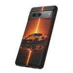 Z06 C8 Phone Case, Orange Racing Livery Studio Cover