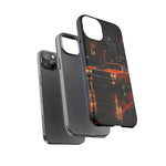 Challenger RT Phone Case, Rainy City Night Muscle Car Tough Cover