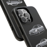 Silver Prelude Sports Coupe Tough Phone Case for JDM Fans