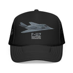 F-117 Nighthawk Stealth Strike Fighter Military Aviation Cap Snapback Trucker Hat