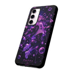 Chillout Floating Anime Girl Phone Case – Dreamy Vaporwave Aesthetic