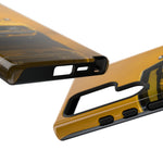 Classic Camaro SS Phone Case, Yellow 69 Muscle Car Cover, Gift for Guys