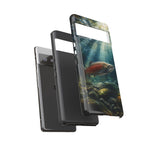 Salmon River Fishing Phone Case, Sunlit Current Cover