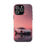 White FD RX-7 Blush Pink Sky Tough Case