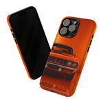 Orange Cuda Phone Case, 71 Classic Muscle Car Tough Cover